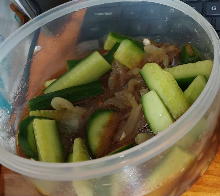 凉拌海蜇黄瓜